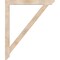 Ekena Millwork Traditional Slat Smooth Bracket, Douglas Fir, 3 1/2"W x 40"D x 48"H BKT04X40X48TRA06SDF - alternate 3